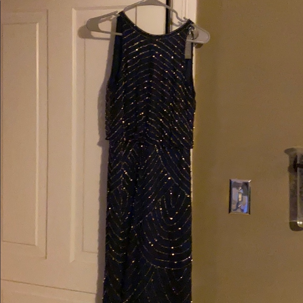 BHLDN Madigan beaded tulle dress